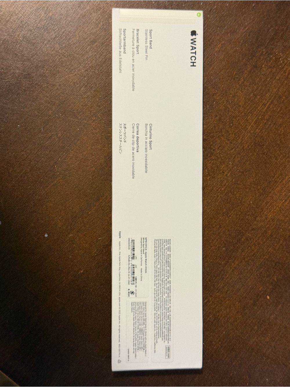Apple 41mm White Sport Band - New - Picture 6 of 8